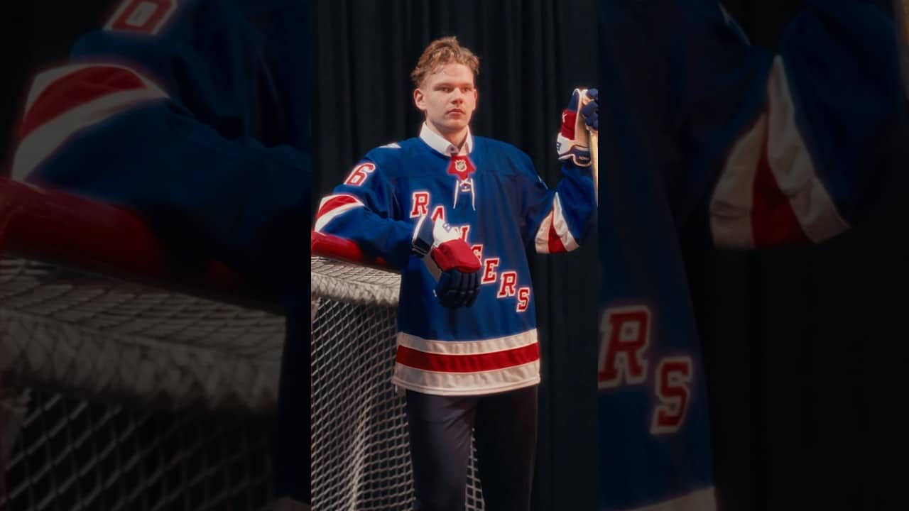 A night to remember 💙❤️ #nhldraft #nhl #nyr #hockey