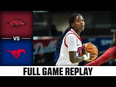 Arkansas vs. SMU Full Game Replay | 2025-26 ACC Women's Basketball