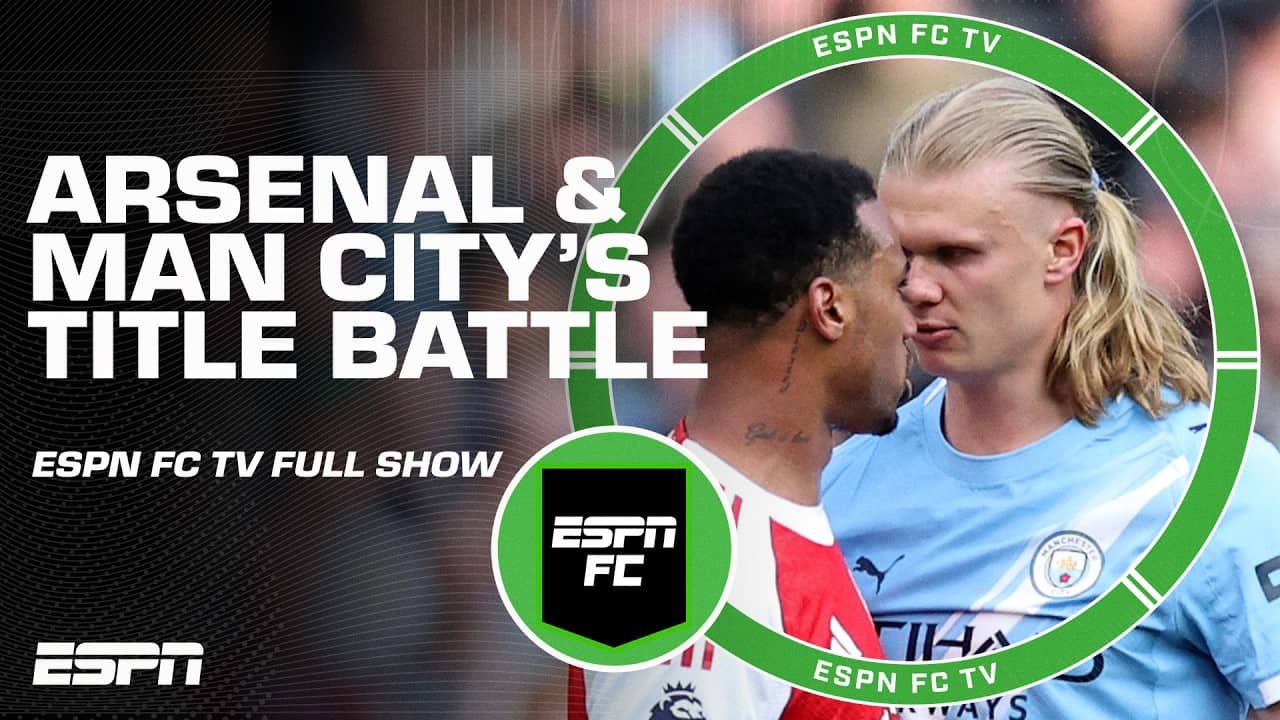 Premier League race ramping up between Arsenal & Man City 🍿 + Gabriel-Haaland incident 👀 | ESPN FC