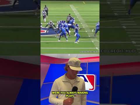 Braxton Ashcraft was a star wide receiver in high school 🏈