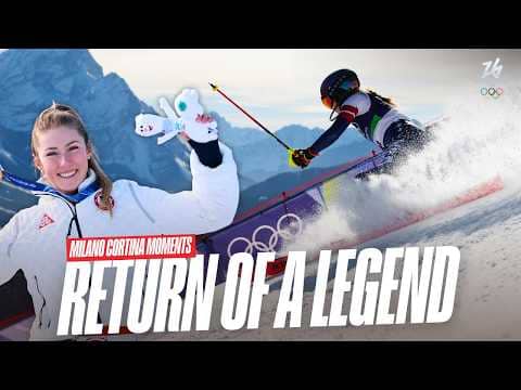 🎿 Mikaela Shiffrin's Incredible Return to the Olympic Podium 🇺🇸🥇 #MilanoCortina2026
