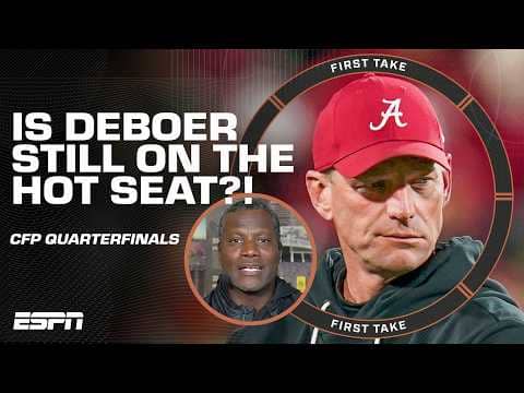 Does Kalen DeBoer GET A PASS if Alabama loses? 👀 'NO SUCH THING!' - Joey Galloway | First Take