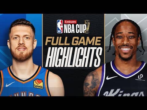 THUNDER at KINGS | FULL GAME HIGHLIGHTS | November 7, 2025