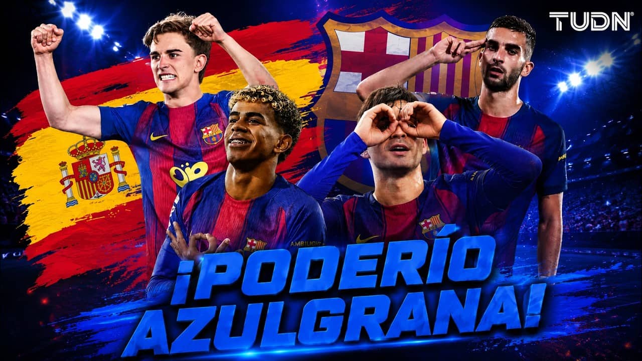 El poderío azulgrana que ilusiona a toda España 🤩🇪🇦 |TUDN