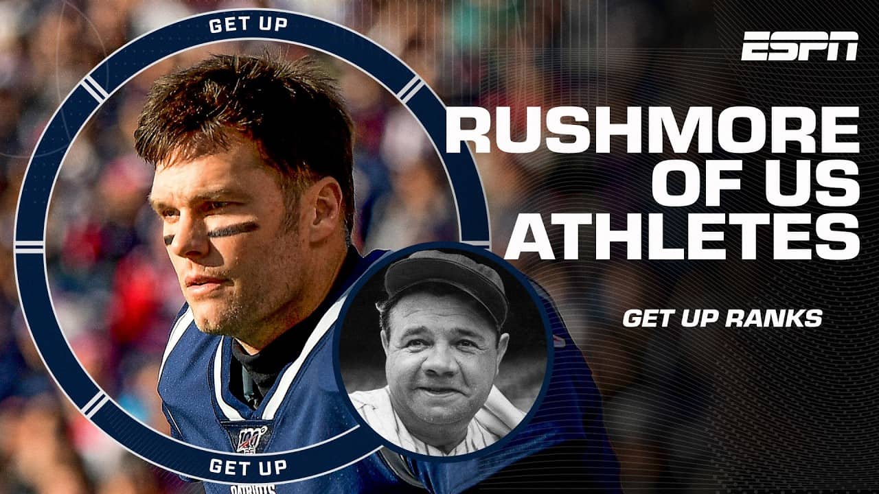 America 250 🇺🇸 Get Up's Mount Rushmore of American Athletes 🗽