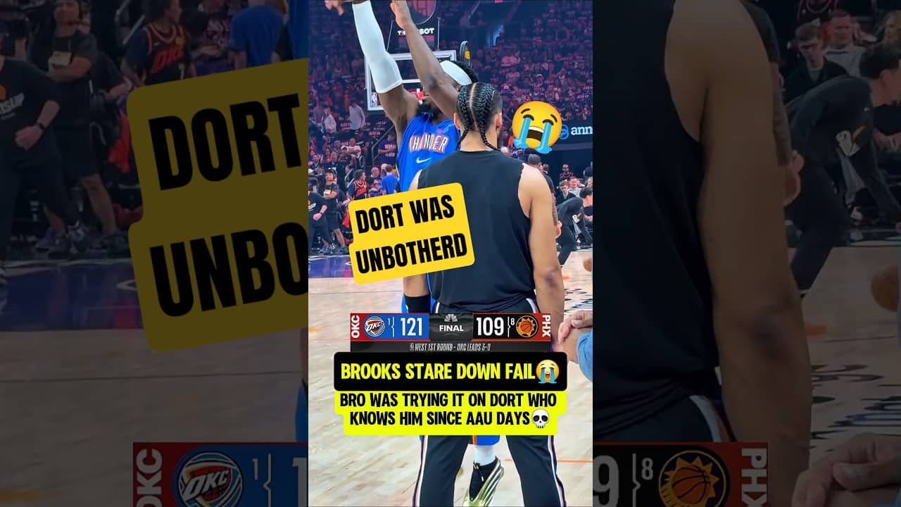 Brooks STARE DOWN did NOT WORK😭