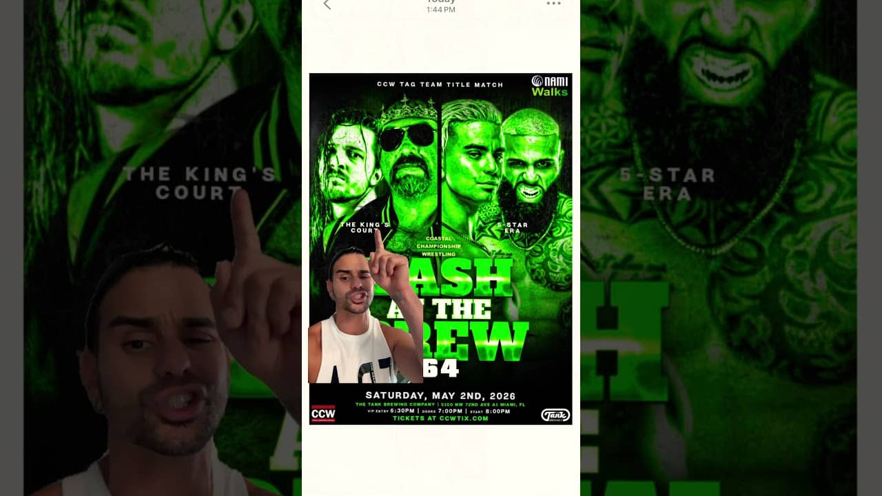 Come see me live! #prowrestling #nba #shorts #fyp