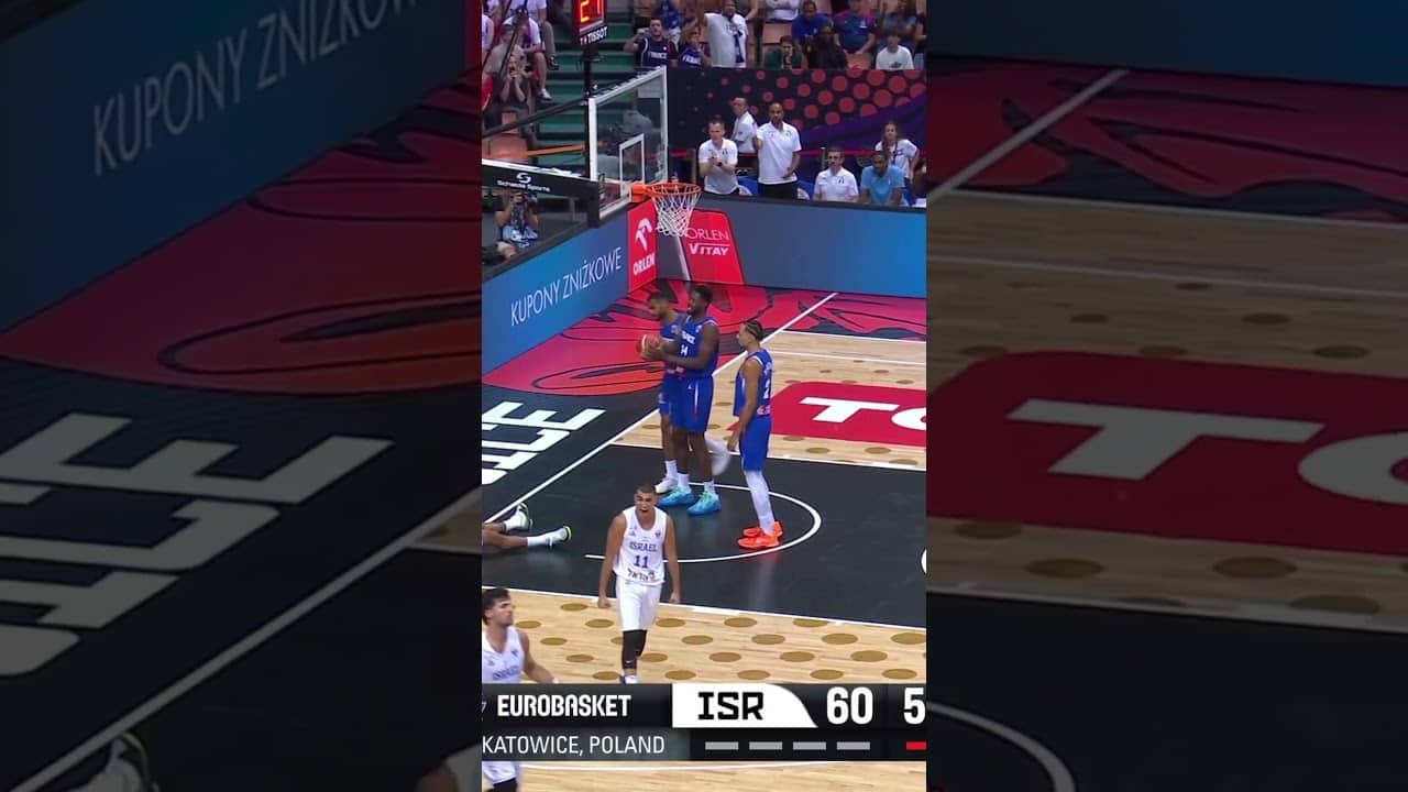 The day Deni Avdija took it personal against France 🇫🇷 #Eurobasket
