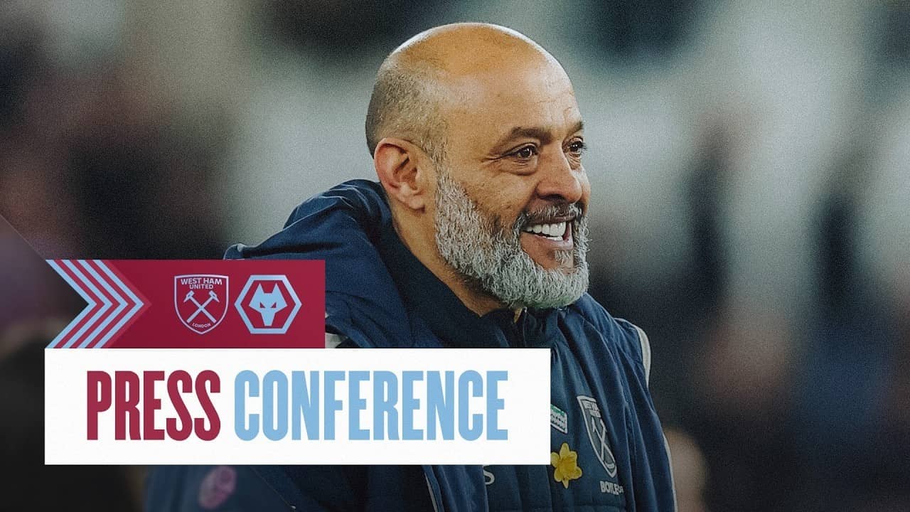 Bouncing Back From Wembley Heartbreak! | Nuno Espírito Santo's Press Conference | West Ham v Wolves