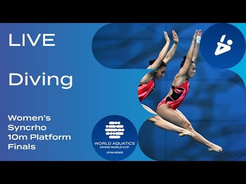LIVE: Women’s 10m Synchro Final | Diving World Cup 2023 | Xi’an Highlights