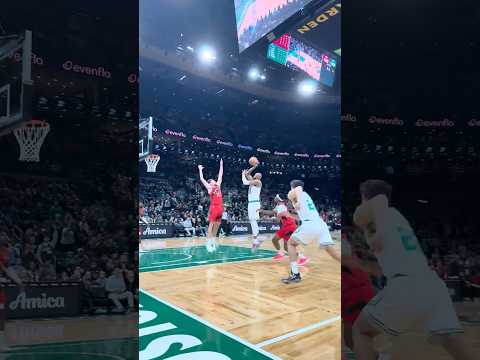 XAVIER TILLMAN FOR THE WIN ⚡️ #celtics #nba #shorts