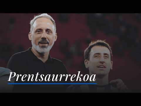 RUEDA DE PRENSA 19:15 | Pellegrino Matarazzo - Mikel Oyarzabal | Atlético de Madrid - Real Sociedad