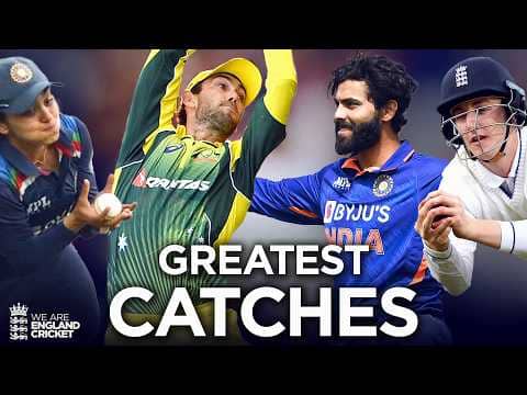 SENSATIONAL Cricket Catches Which Will Blow Your Mind | Feat. Deol, Maxwell, Jadeja & Brook