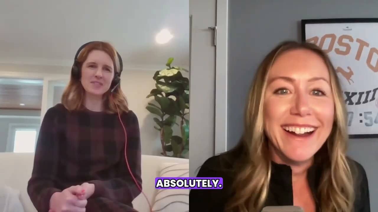 Ep 215: Carolyn Bollozos on Balancing Boston Qualifying Training, Creating Community, and Motherhood