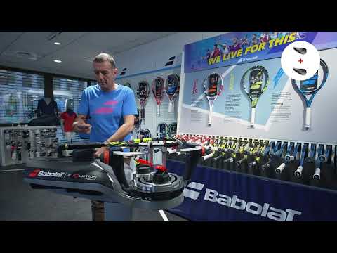 Babolat Stringing Machine : How to use the String Measuring Device / Same String | Babolat