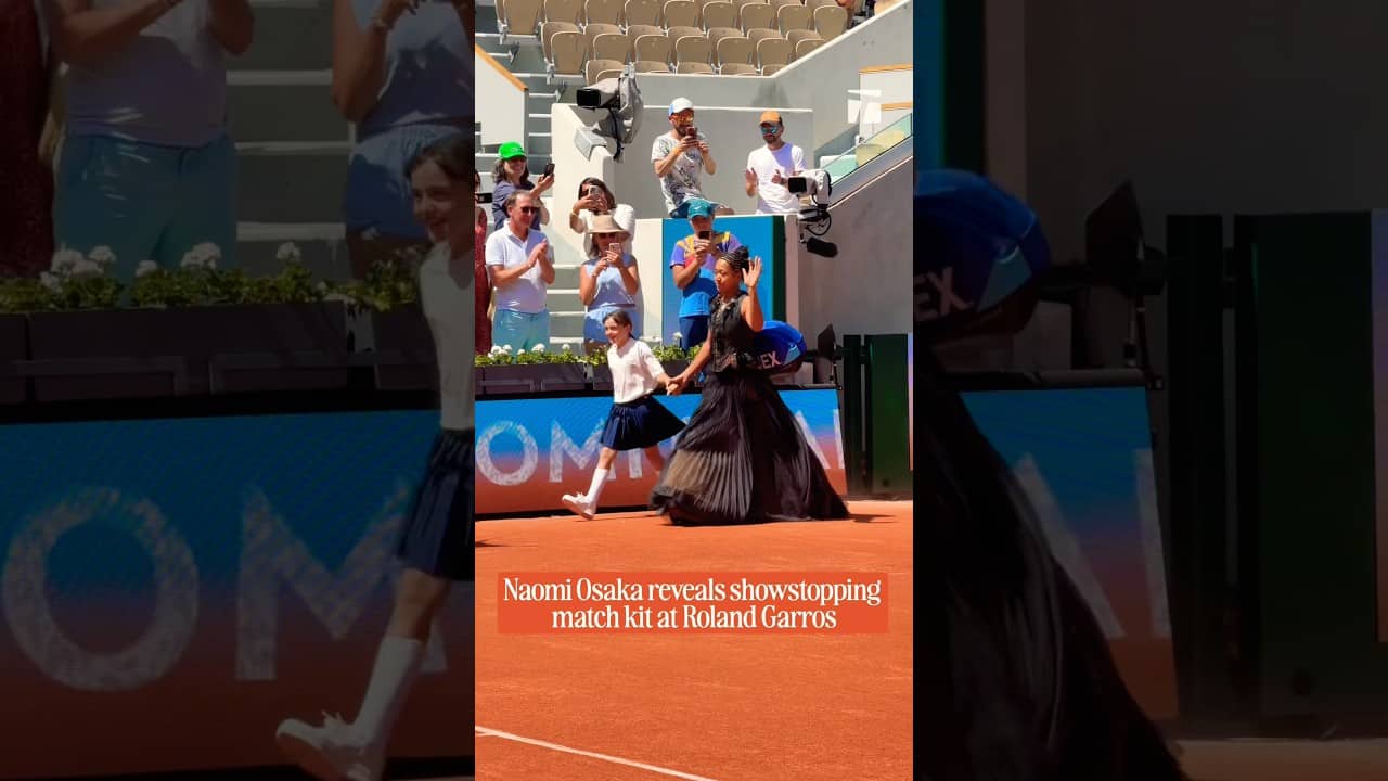 Nobody is doing it like Naomi ✨✨✨ #tennis #tennisplayer #rolandgarros #naomiosaka