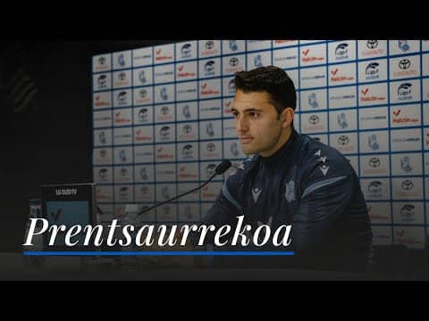 RUEDA DE PRENSA 13:10 | Arturo Ruiz | Real Madrid -  Real Sociedad