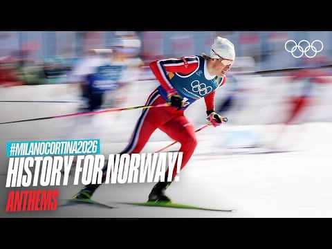 A HISTORIC Olympics for Norway! 🇳🇴 | #MilanoCortina2026 Anthems