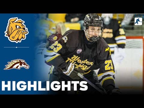 Minnesota Duluth vs Western Michigan | NCAA College Hockey | Highlights - January 24, 2026