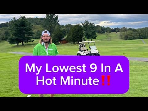 Quick 9 On Punched Greens How Low Can I Go??