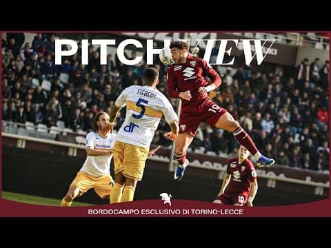 IL GOL DI ADAMS PORTA I TRE PUNTI ⚽️ | TORINO-LECCE 1-0 | PITCHVIEW 🎥 | SERIE A ENILIVE 2025/26