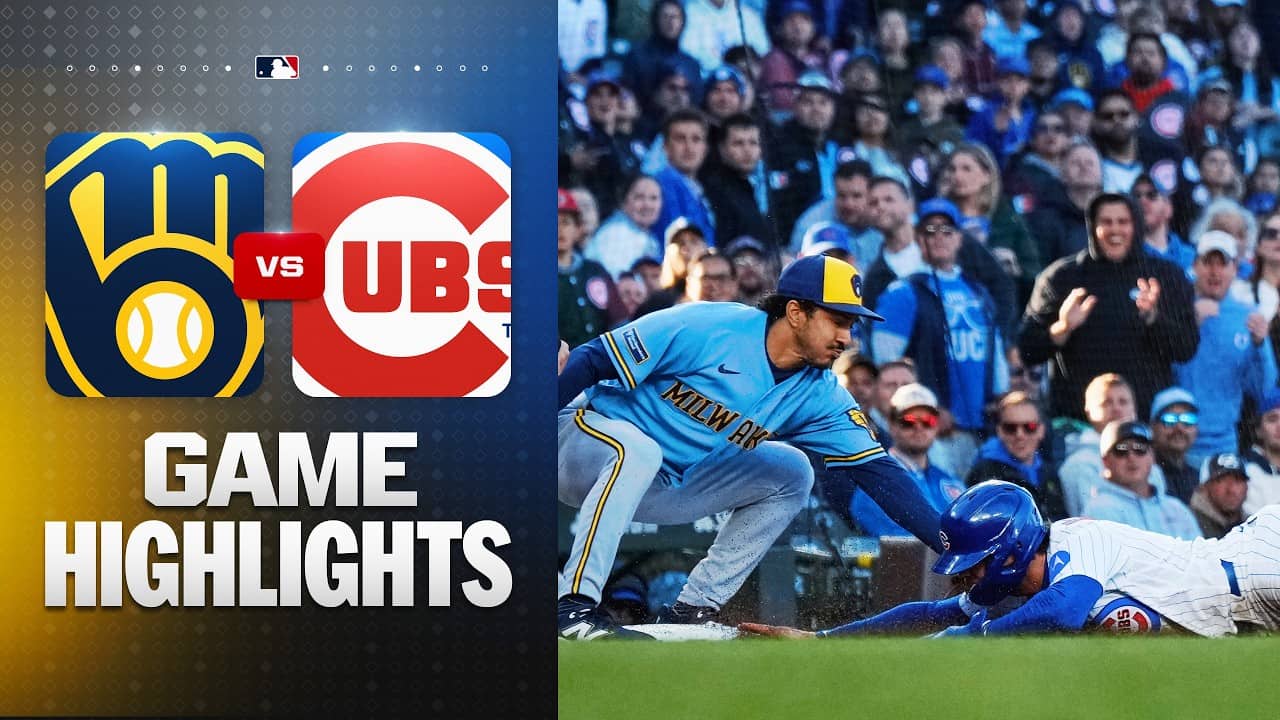 Brewers vs. Cubs Highlights (5/20/26) | MLB Highlights