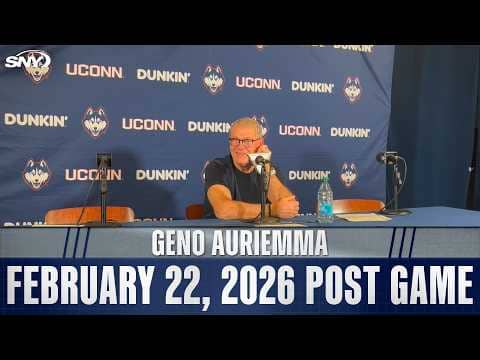 Geno Auriemma talks team chemistry after UConn routs Providence 81–38