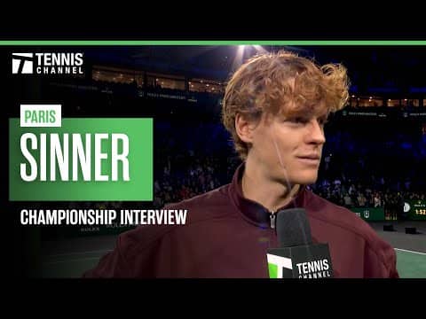 Jannik Sinner on reclaiming the World No. 1 Ranking | Paris 2025