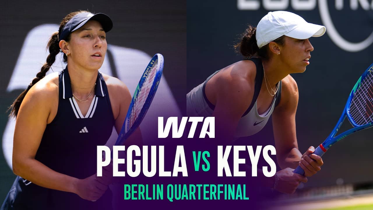 Jessica Pegula vs. Madison Keys | 2026 Berlin Quarterfinal | WTA Match Highlights