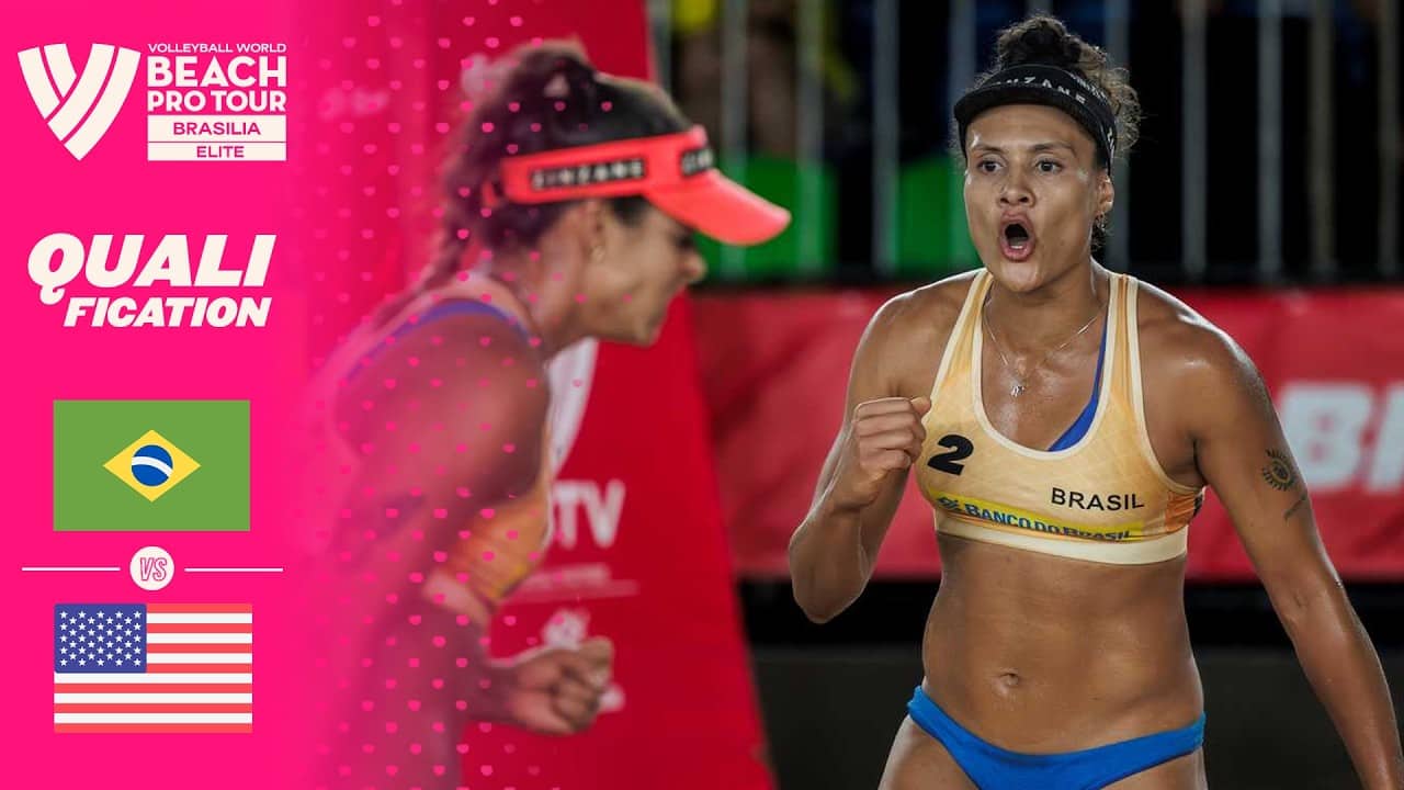 Andressa/Tainá vs. Van Winkle/Phillips - Qualification Highlights | Brasilia 2026 #BeachProTour