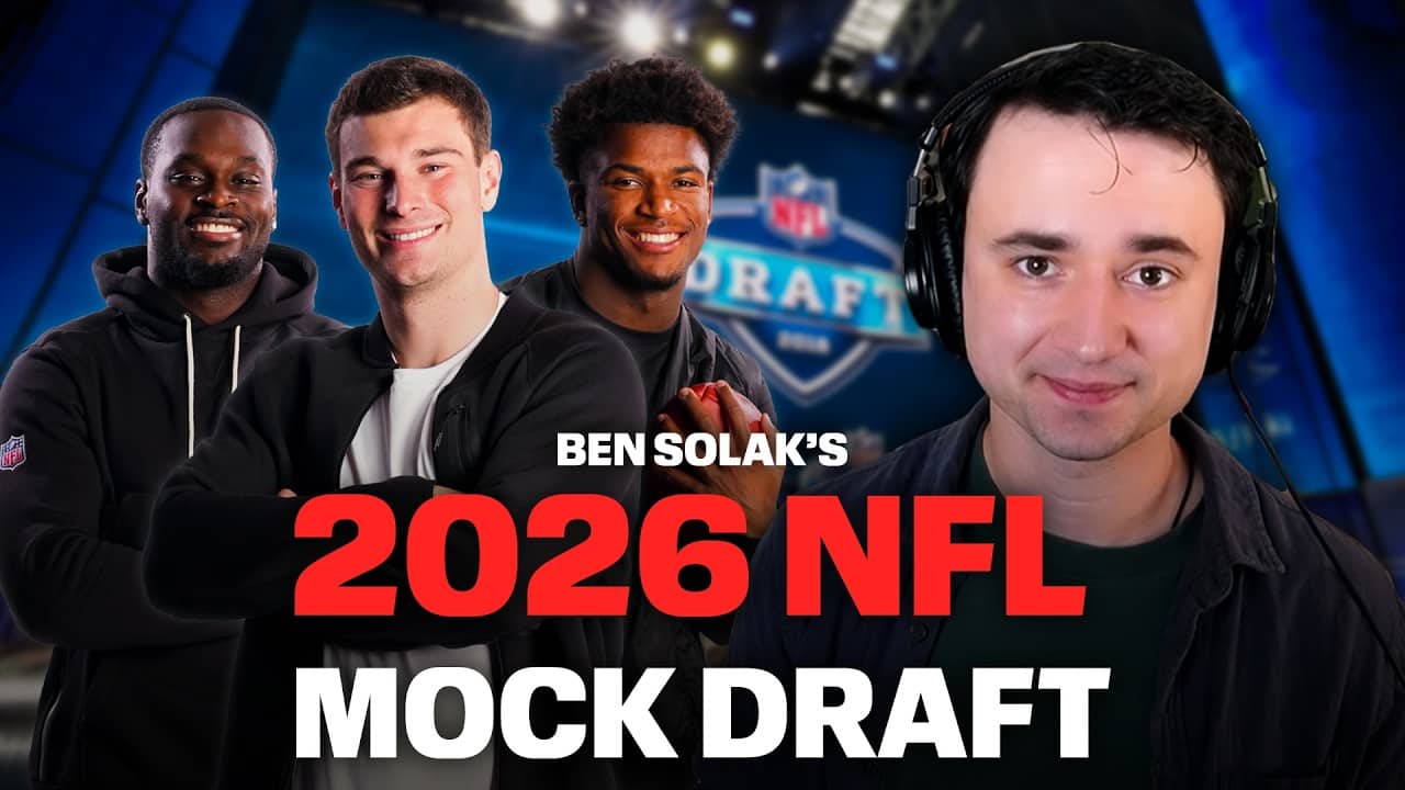 Ben Solak's FINAL 2026 NFL MOCK DRAFT | NFL on ESPN
