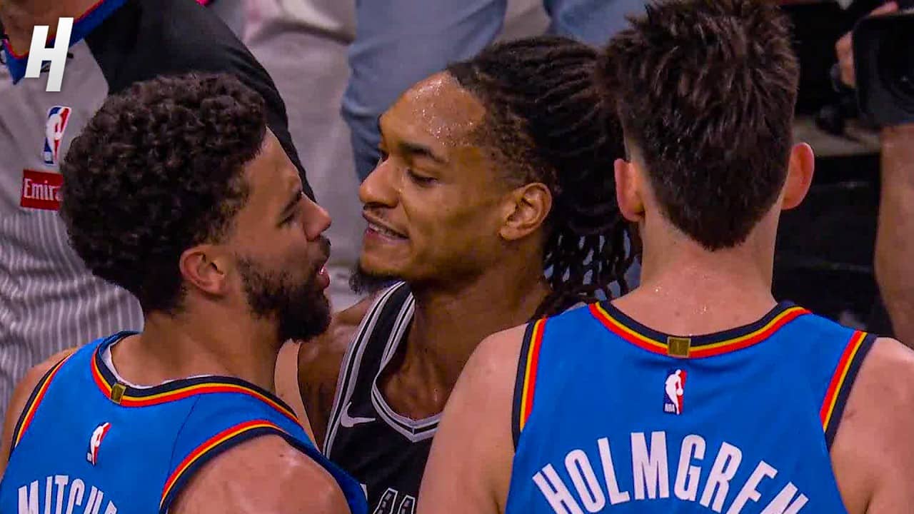Spurs & OKC Gets HEATED in Game 3 😱 2026 NBA Playoffs