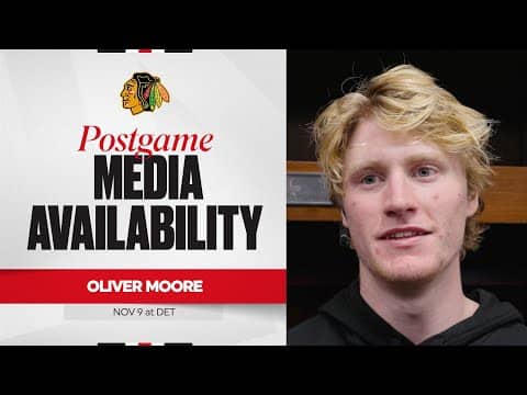 "It feels like a weight off the shoulders." | Oliver Moore Postgame 11.9.25