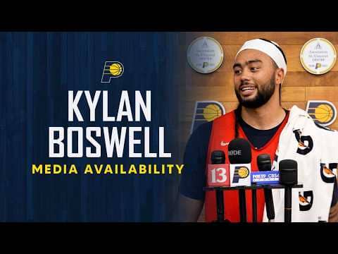 Indiana Pacers Pre-Draft Workouts: Kylan Boswell Media Availability (June 5, 2026)