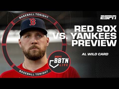 AL Wild Card Preview 🔥 How will New York match up vs. Boston’s Garrett Crochet? | Baseball Tonight