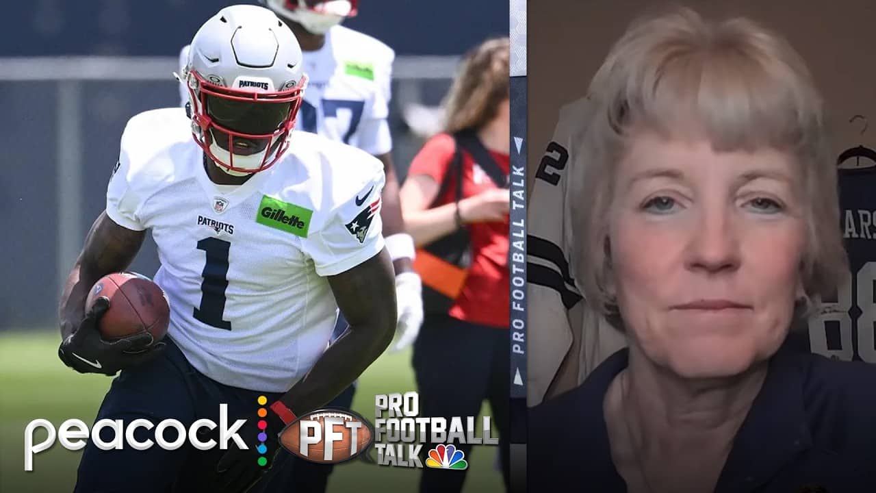 How will A.J. Brown fit in the New England Patriots' offense? | Pro Football Talk | NFL on NBC