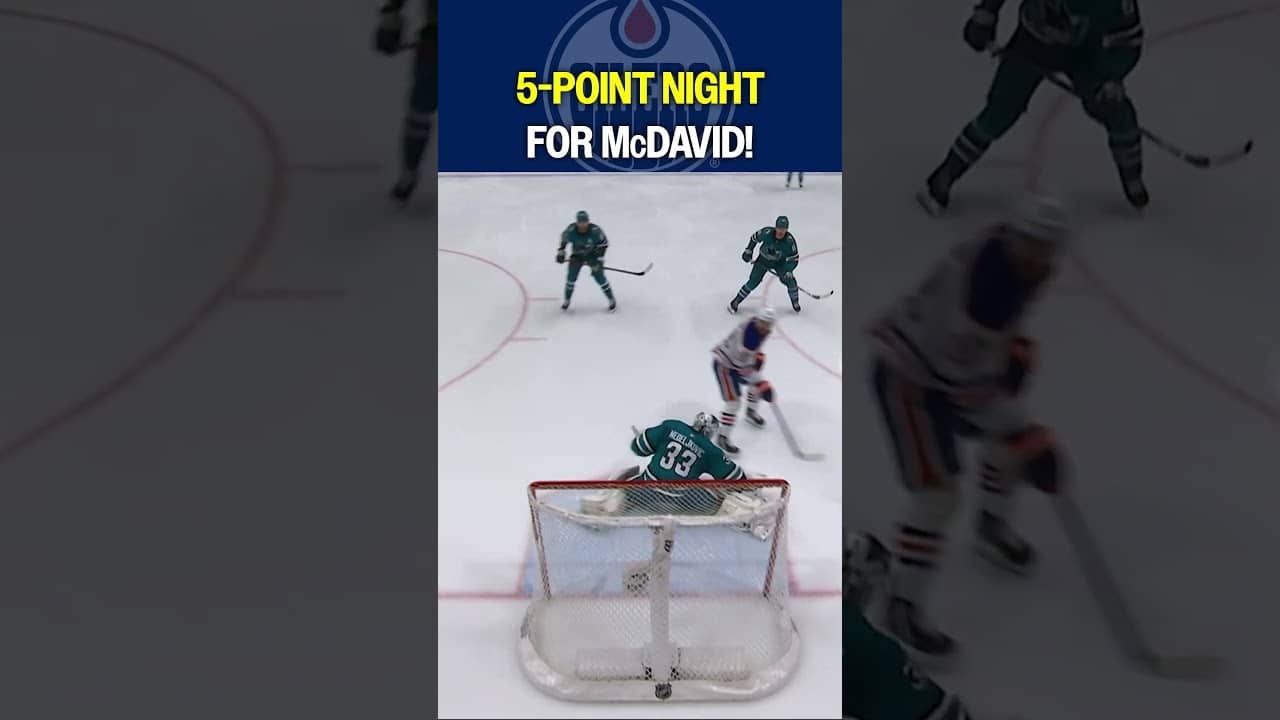 Welcome to the CONNOR MCDAVID SHOW! 😱🤯