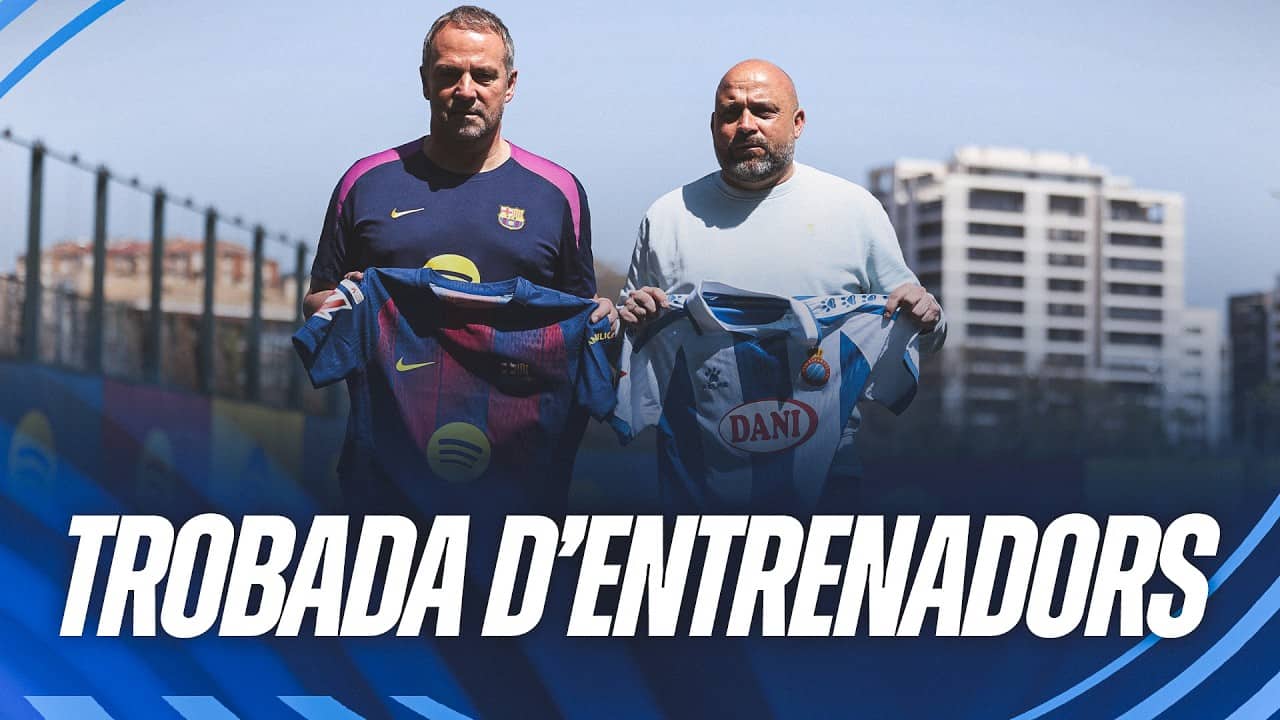 📸 Tradicional trobada d'entrenadors prèvia al derbi