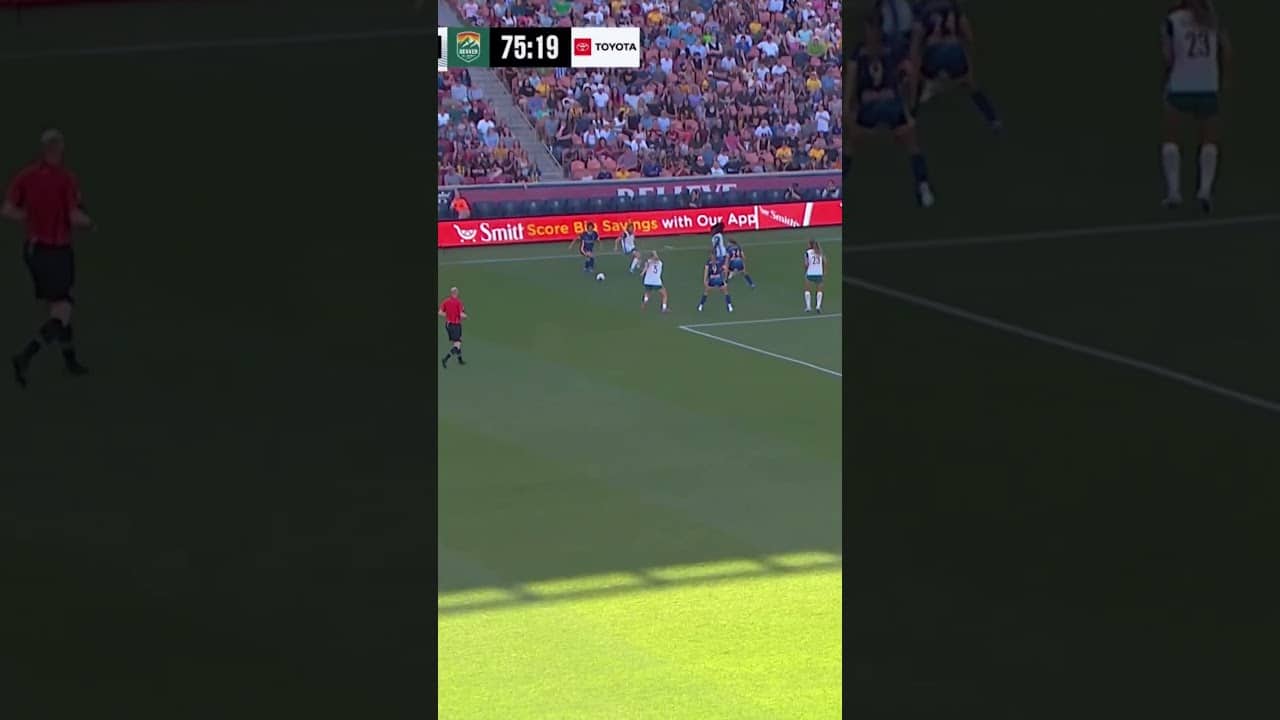 Utah Royals got a magician on the pitch ✨ Mina Tanaka 🇯🇵