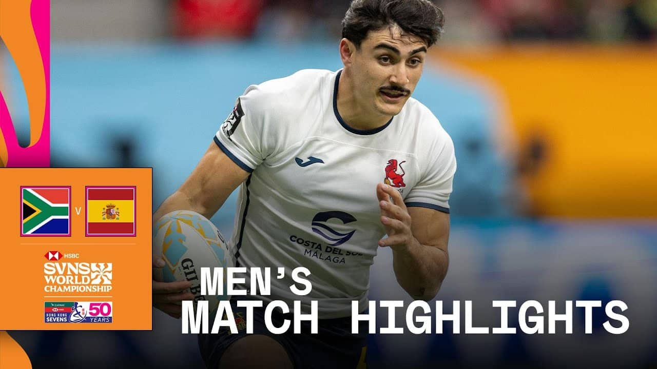 WHAT just happened 😱 | South Africa v Spain | HSBC SVNS Hong Kong 2026 | Match Highlights