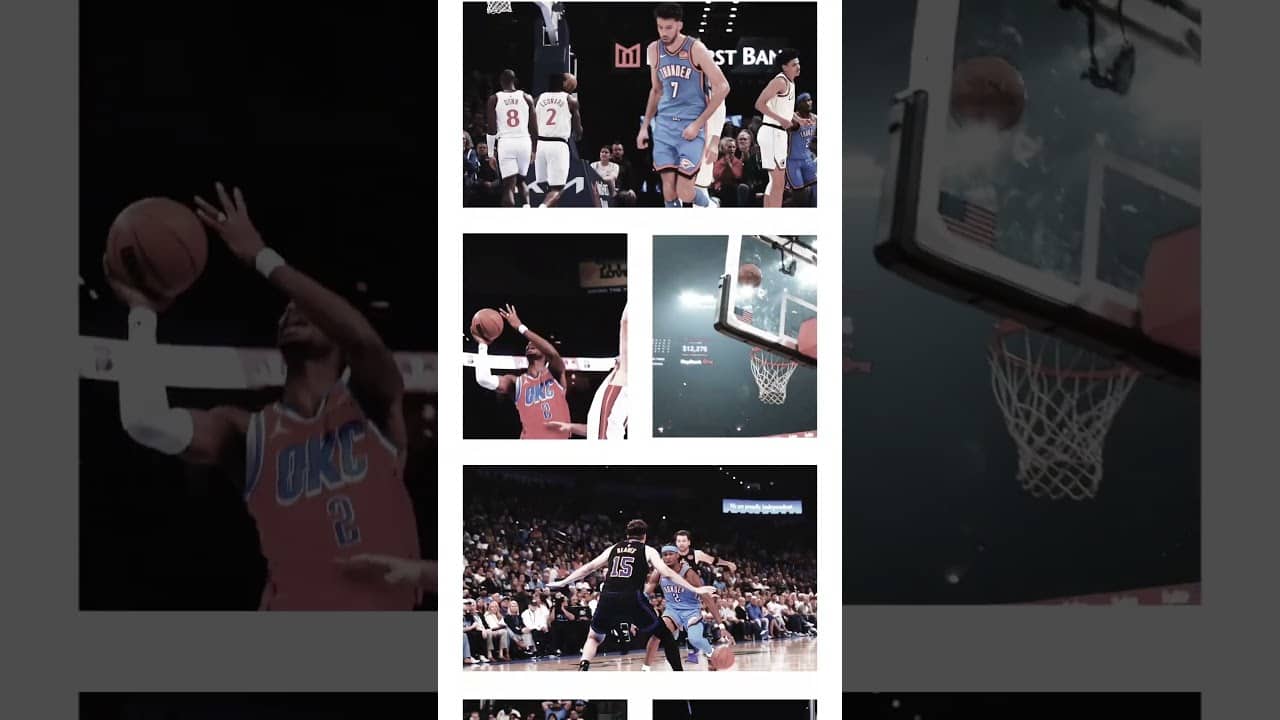 MVP moments in motion 🎞️ #okcthunder