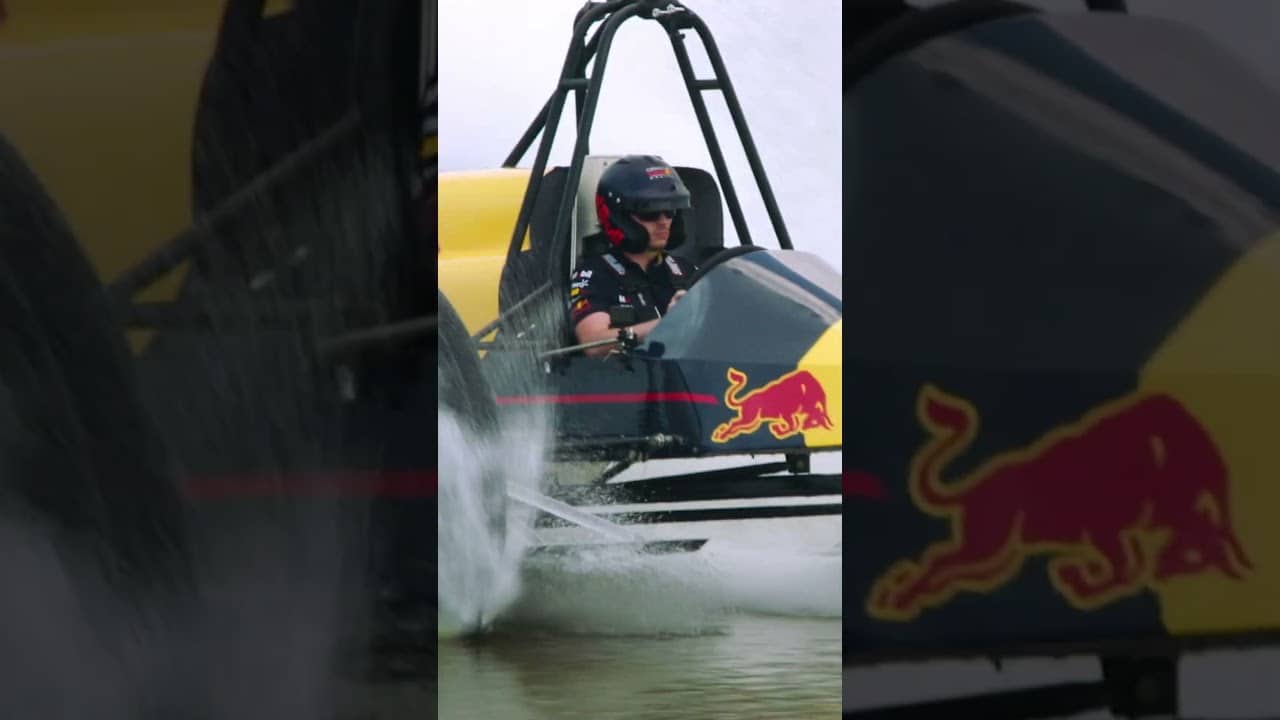 A swamping good time 💧 #F1 #RedBullRacing