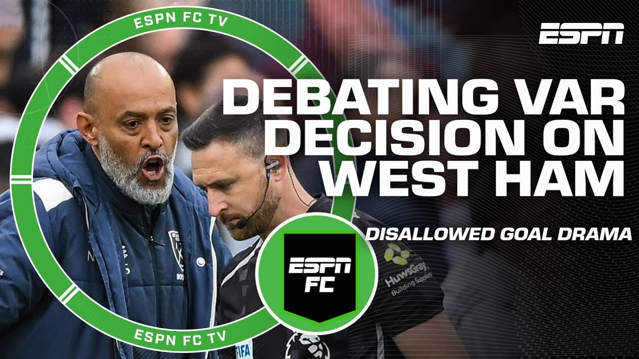 NO-GOAL CONTROVERSY 😬 Ale Moreno finds West Ham's disallowed goal CONCERNING | ESPN FC
