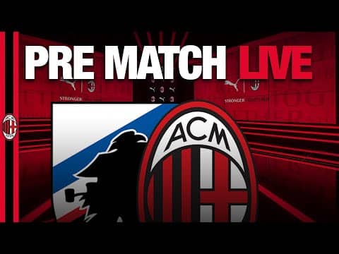 #SampdoriaMilan | Pre-match live show | Milan TV Shows