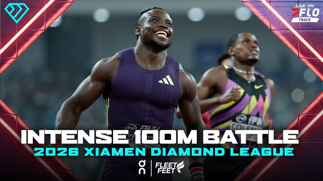 Exciting Finish In LOADED 2026 Xiamen Diamond League 100m Race