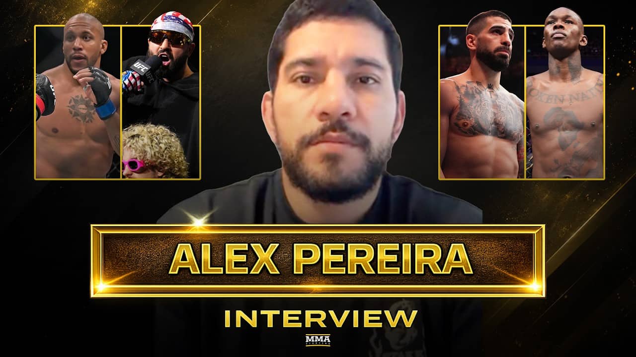 Alex Pereira REACTS To Josh Hokit, UFC White House, Israel Adesanya's Tough Stretch | MMA Fighting