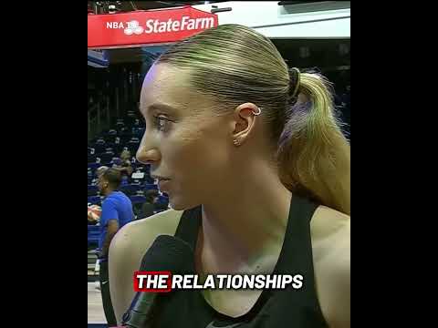 Paige Bueckers on the relationships she built in her rookie season 🎤