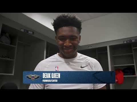 Derik Queen interview | Pelicans-Mavericks Postgame 11/5/2025