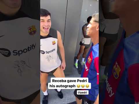 Luva de Pedreiro had Pedri starstruck 🤣