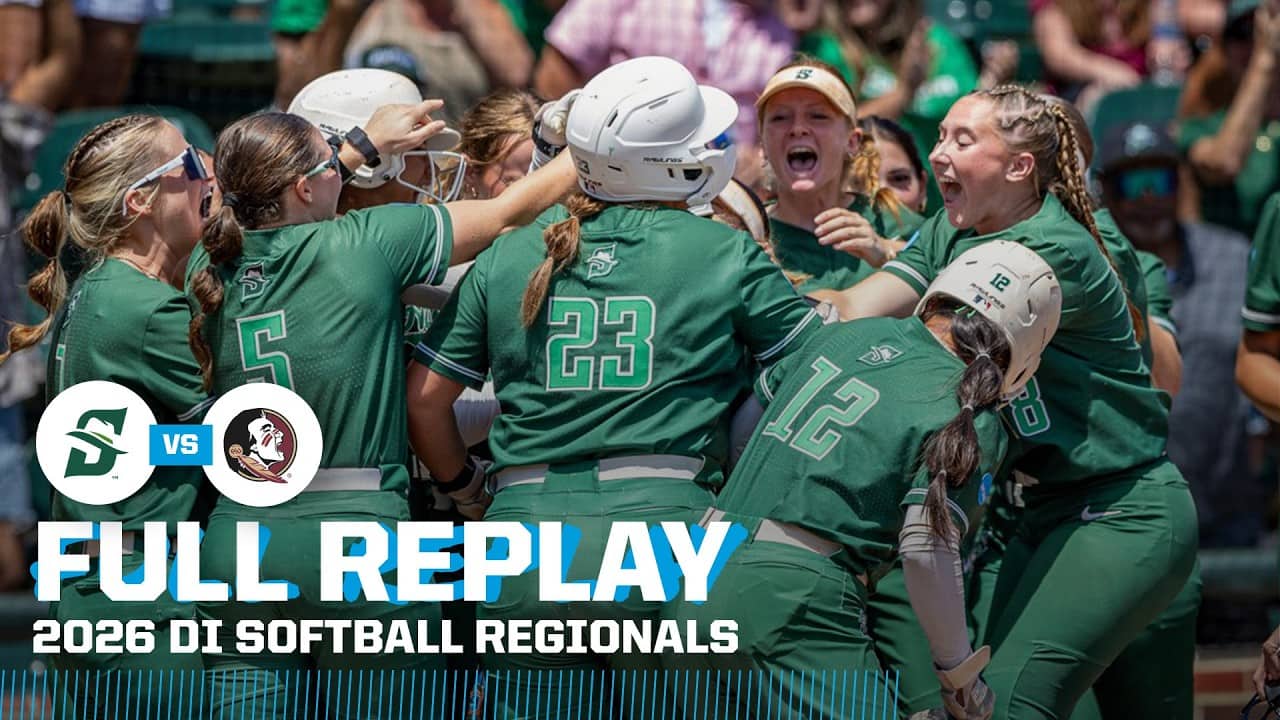 Stetson vs. Florida State: 2026 NCAA softball regionals | FULL REPLAY